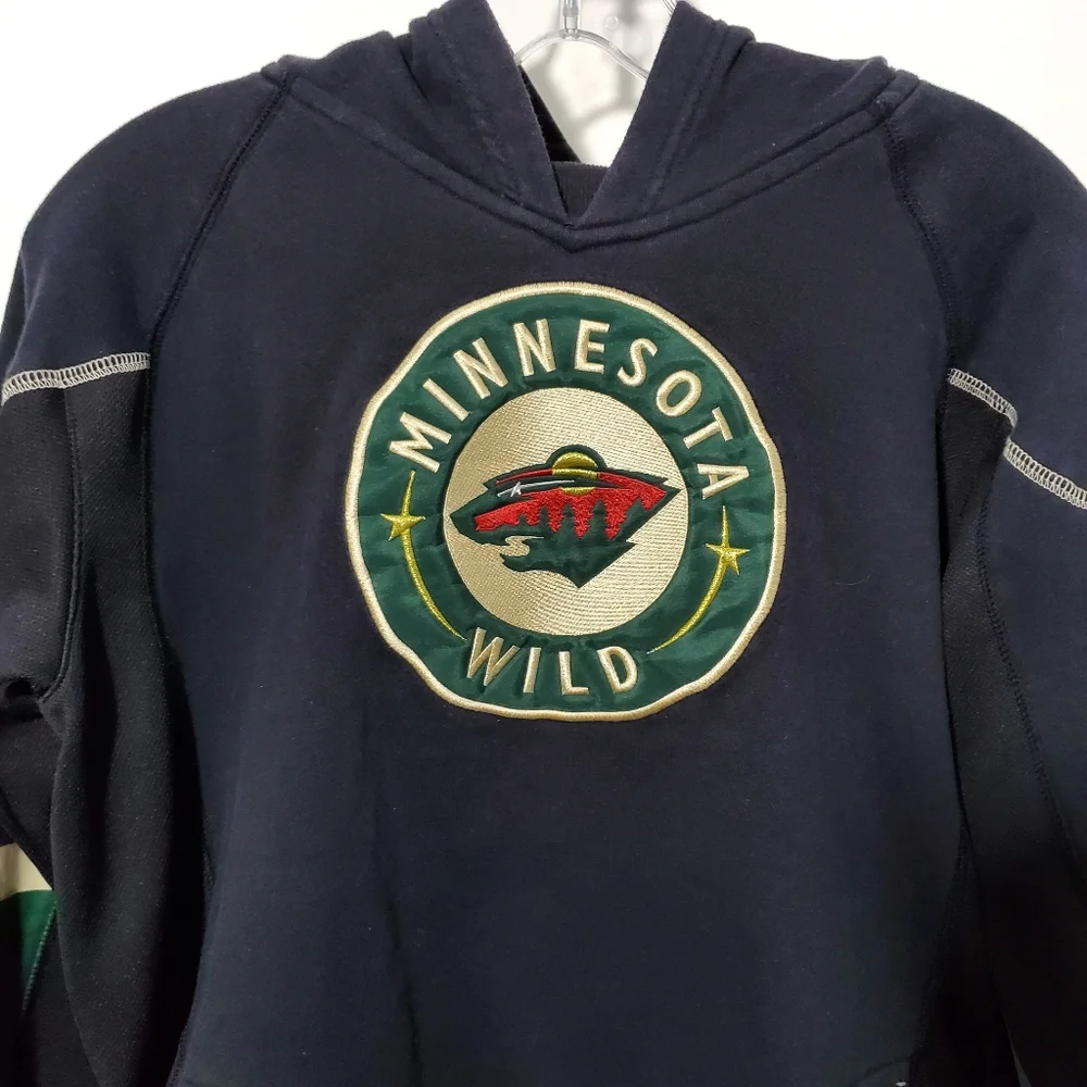 Reebok Minnesota Wild Pullover Hoodie XL (18)